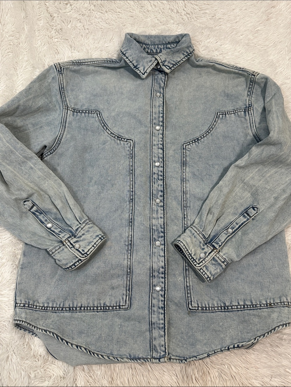 🏰 Wild Fable Denim Oversized Shirt Jacket